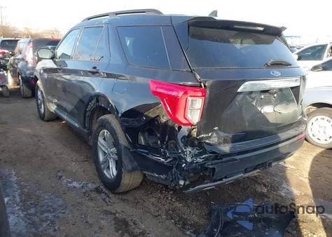 2022 Ford Explorer Xlt z USA, uszkodzony, nr VIN 1FMSK8DHXNGA23796